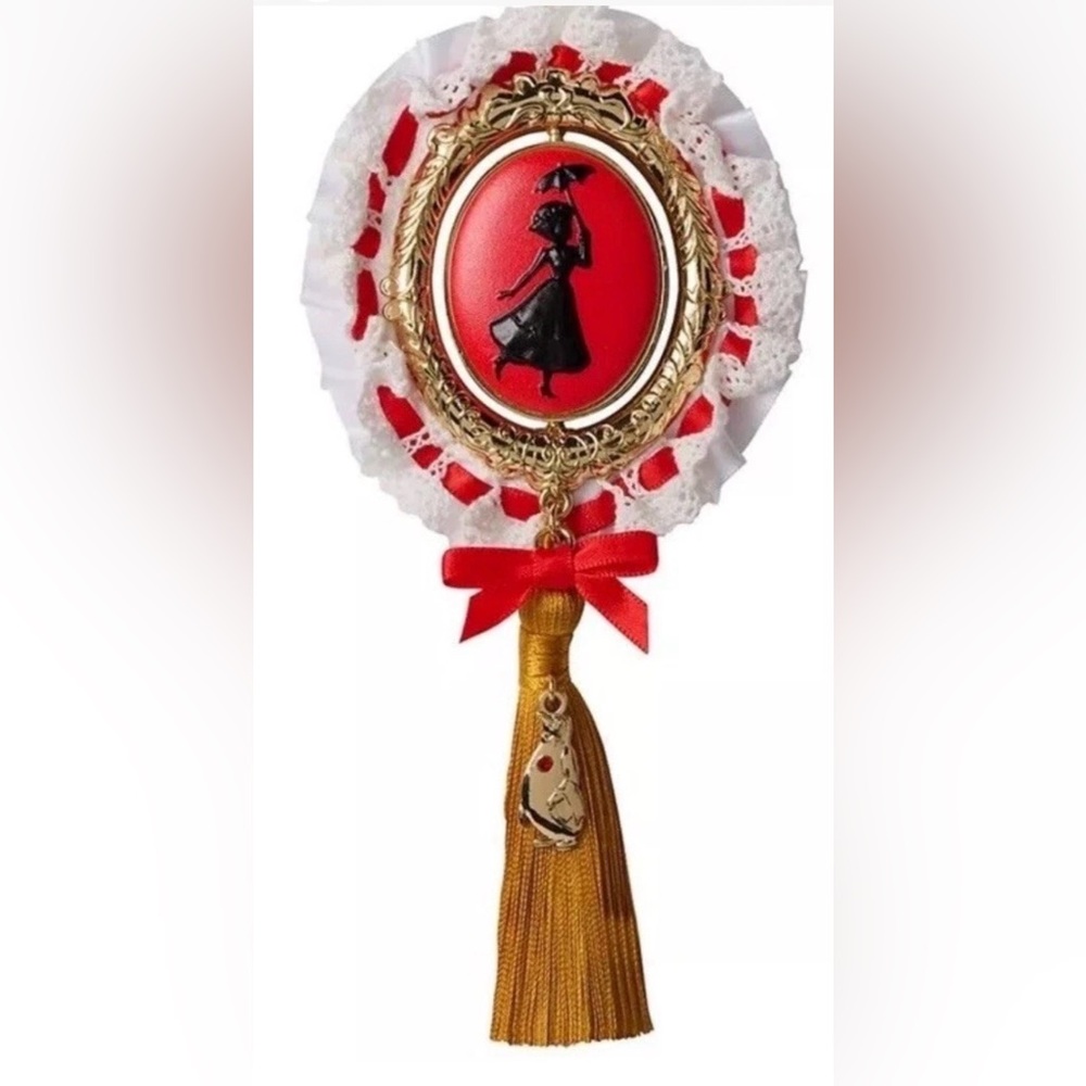 Disney Official MARY POPPINS &BERT Spinning Cameo Christmas Ornament Penguin
